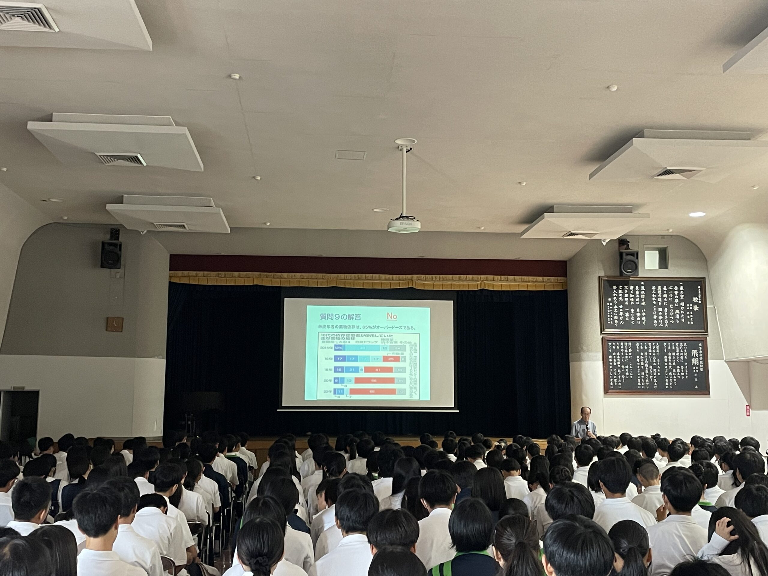 👥①薬物乱用防止講座
