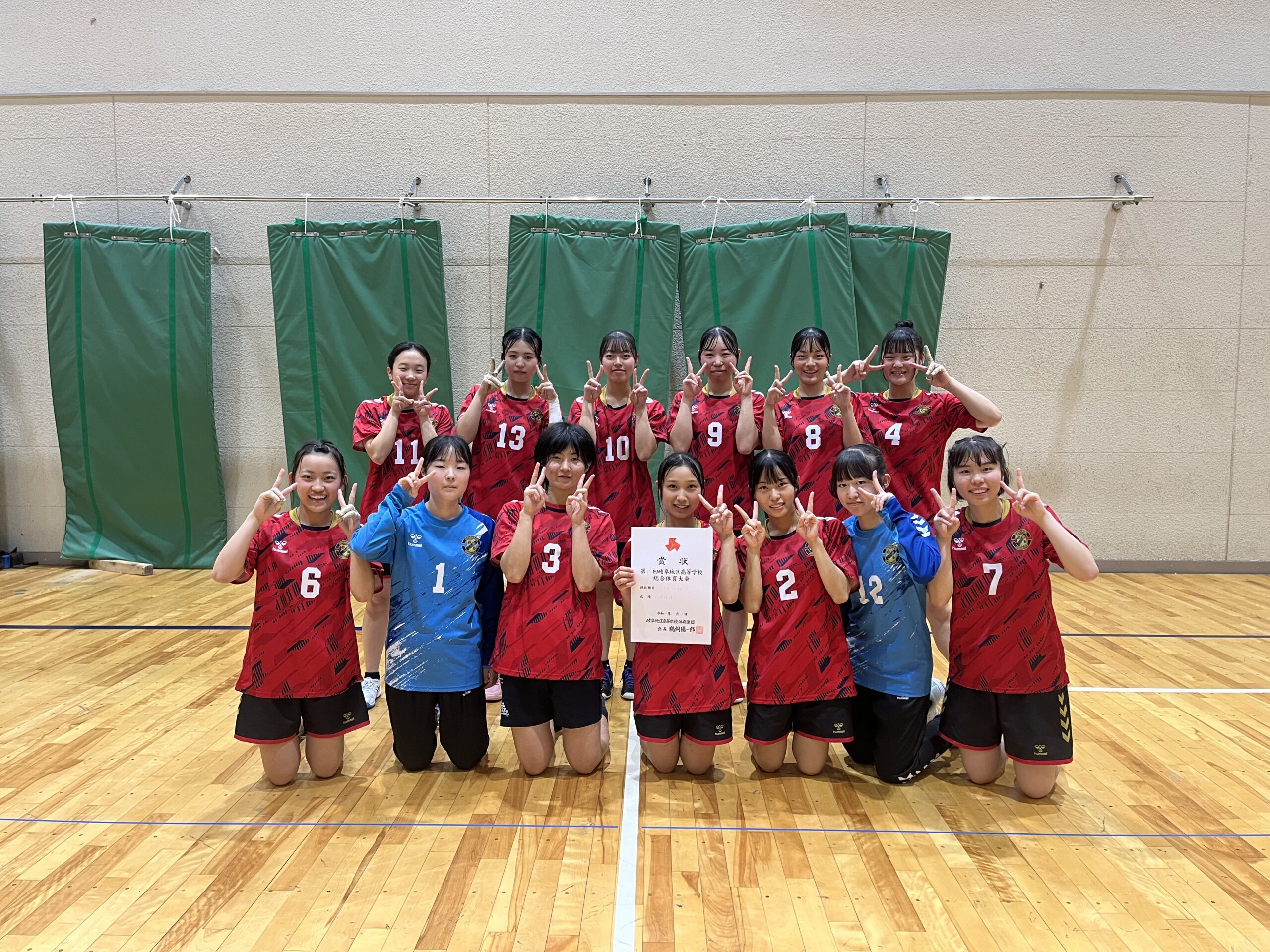 🤾‍♀️女子ハンド〘結果〙岐阜地区総体