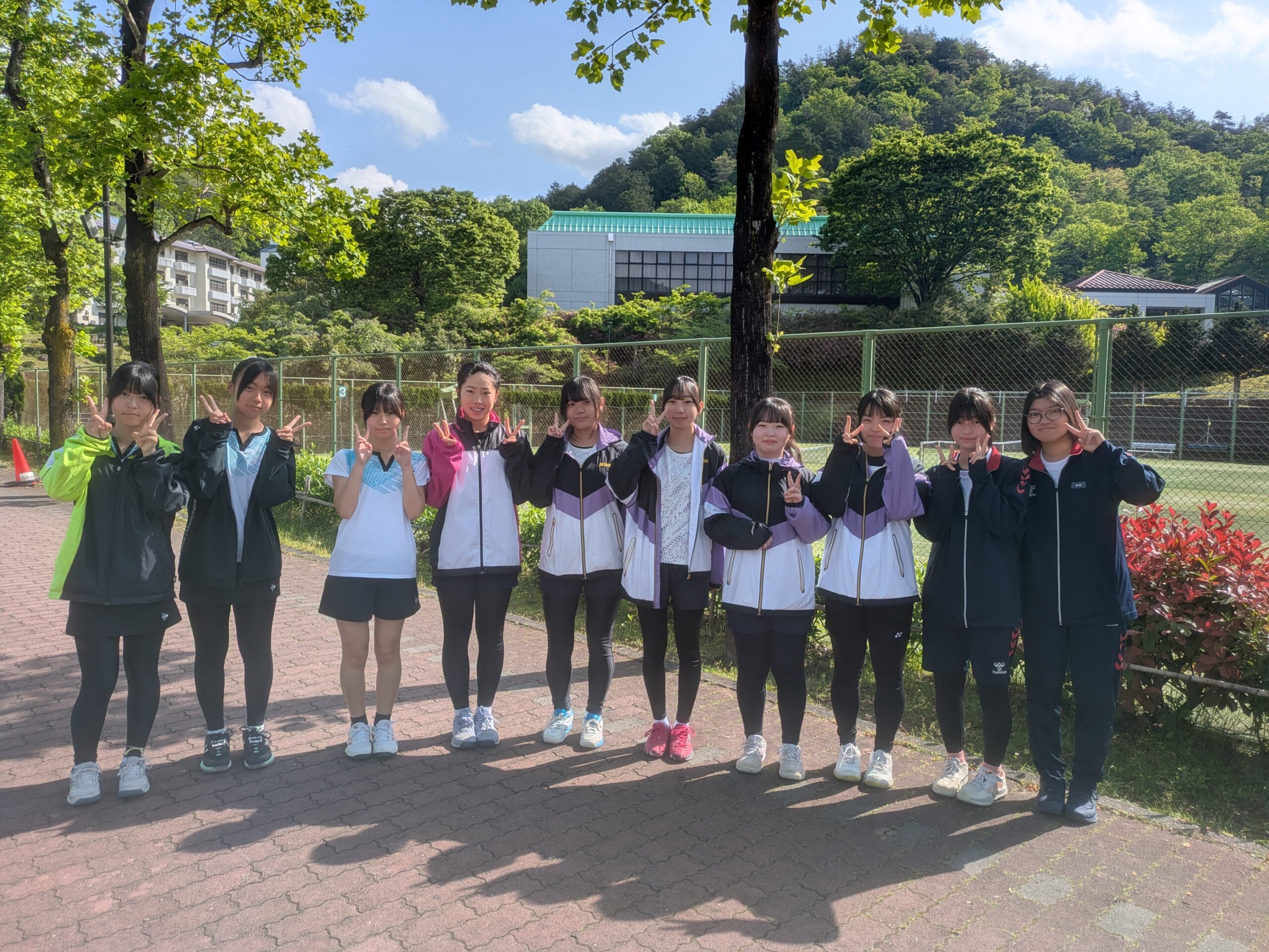 大会結果報告（テニス部）