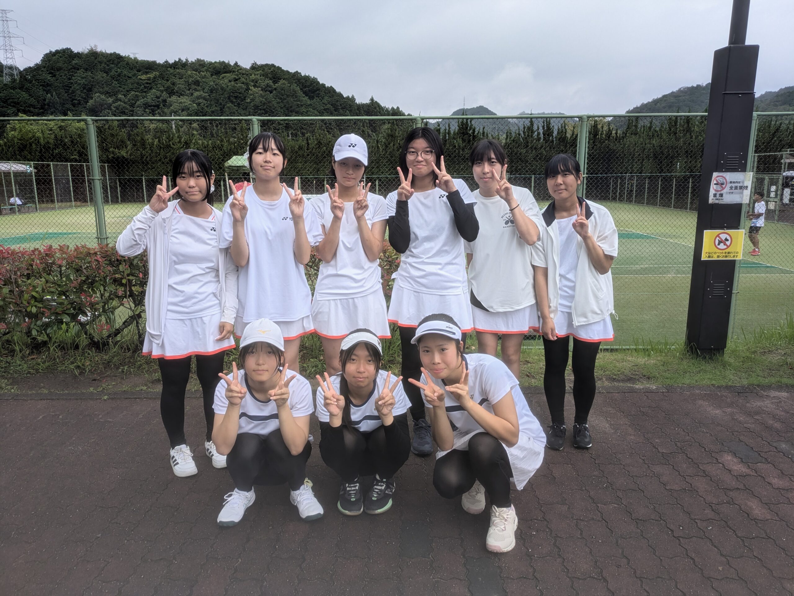 大会結果報告（テニス部）